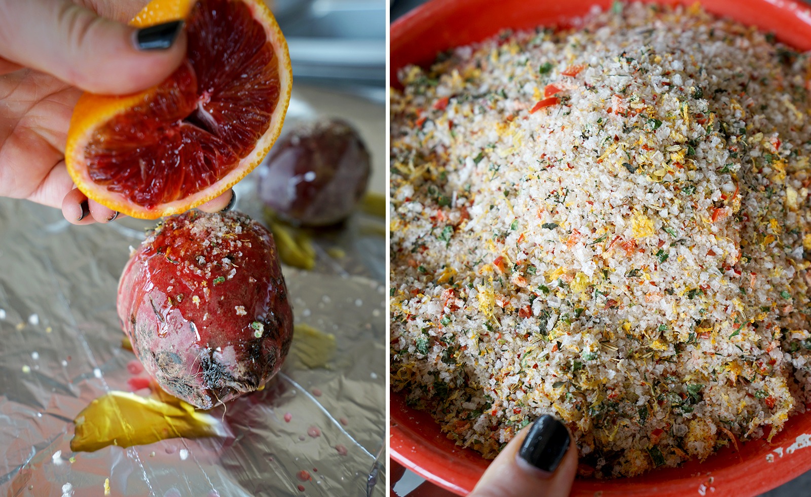 roasted beets