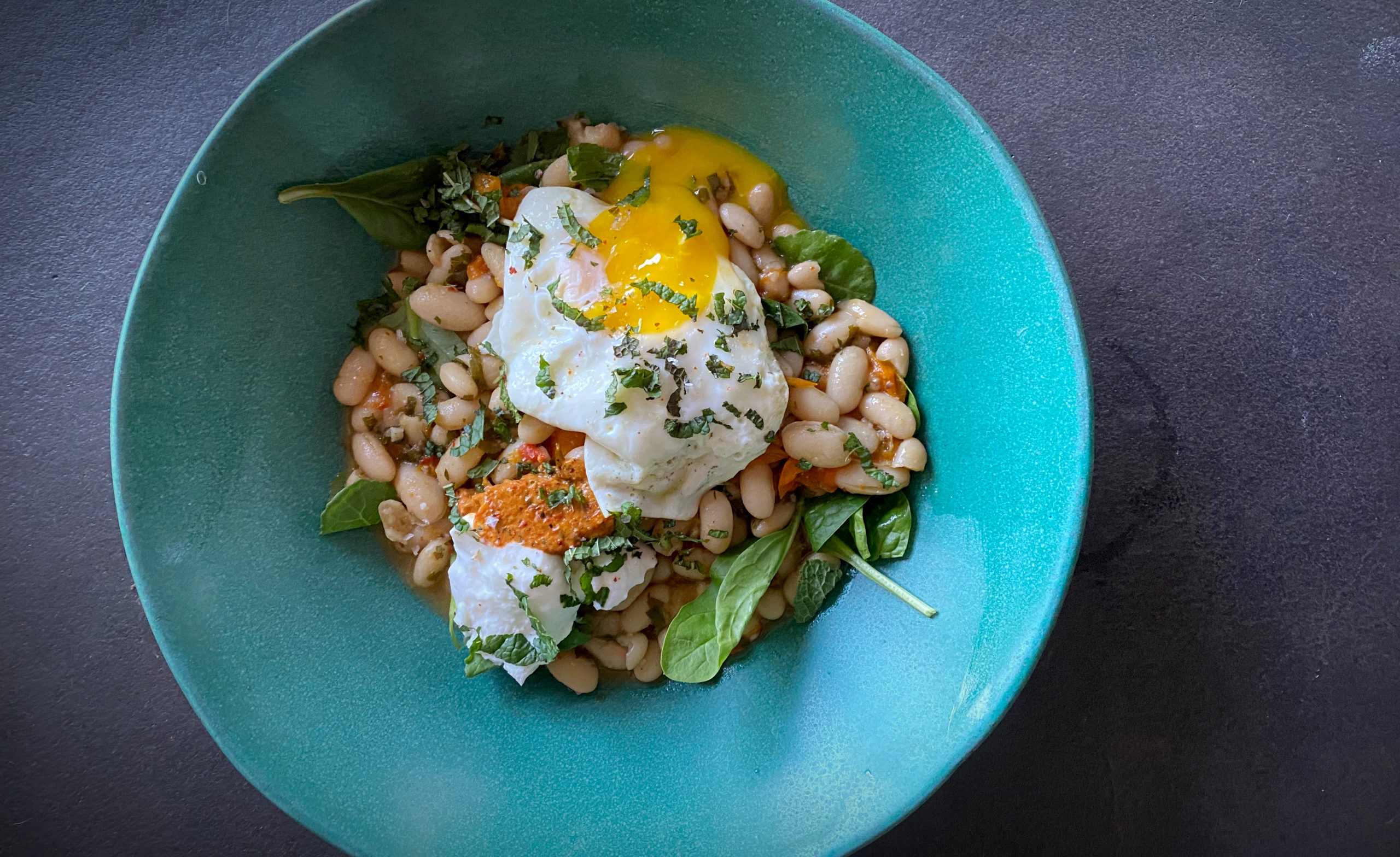 harissa and beans