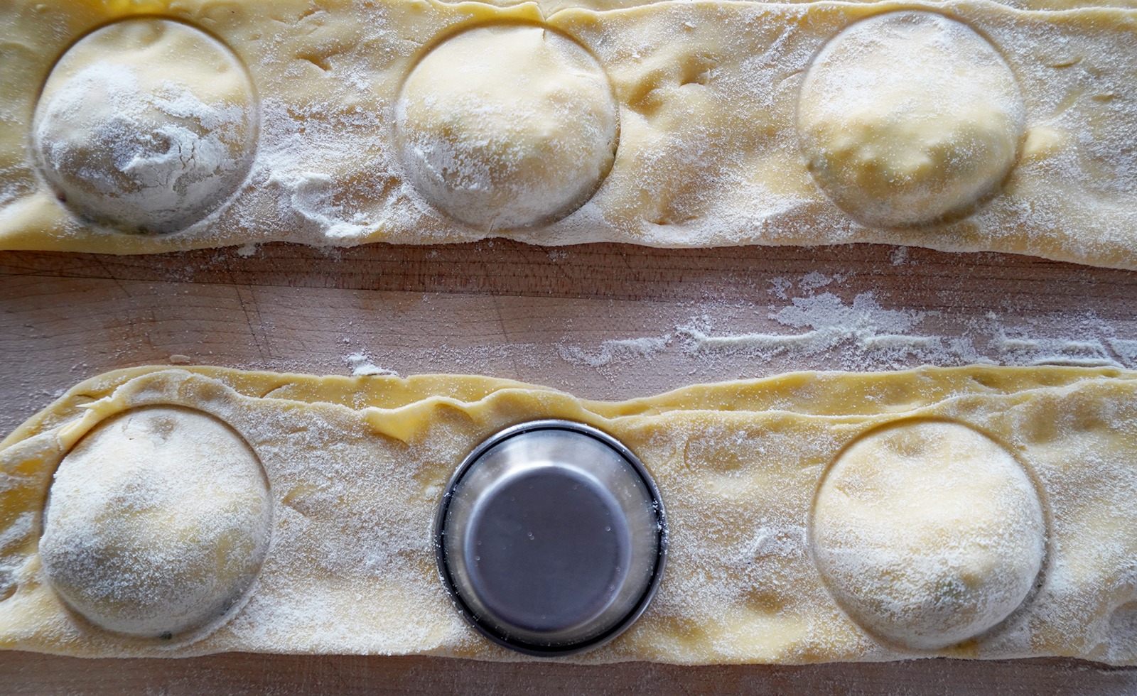 ravioli making